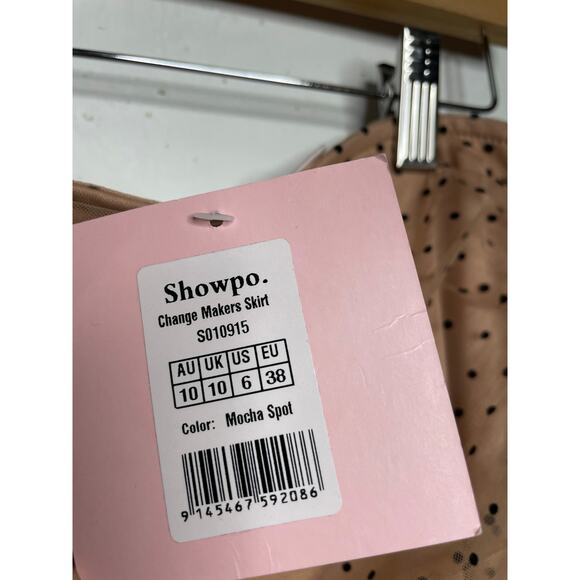 NEW SHOWPO Change Makers Skirt Mesh Womens Size US 6 - Picture 3 of 8